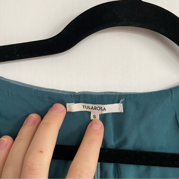 Tularosa Nanette Cut Out Midi Dress in Dusty Blue Women's Sundress Small - Picture 7 of 15